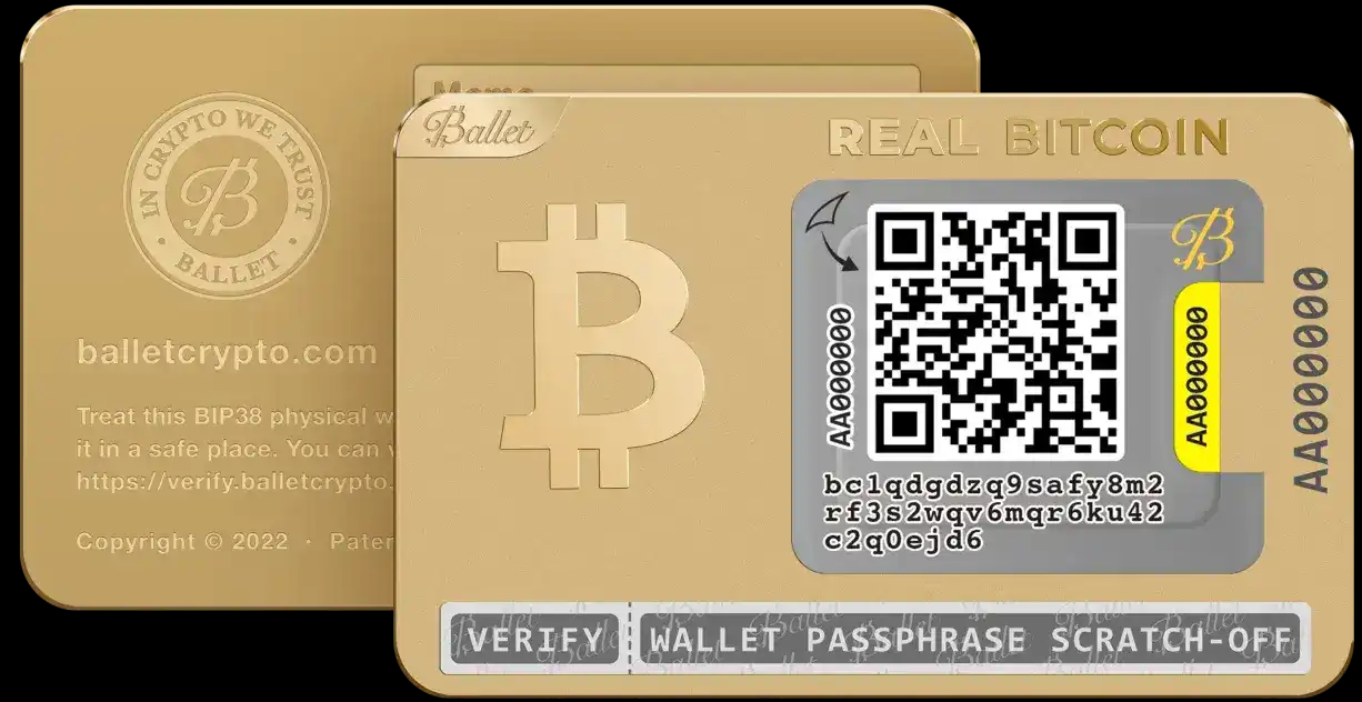 Ballet Gold Cards
